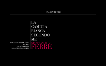 La camicia bianca secondo me. Gianfranco Ferré