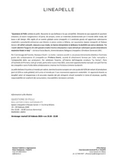 Comunicato stampa - pag.2