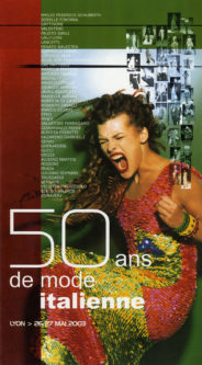 catalogo della mostra "50 ans de mode italienne"