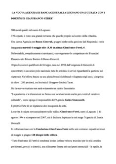 Comunicato stampa