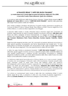 Comunicato stampa