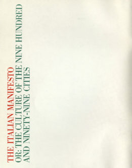 catalogo di "Italian Manifesto"