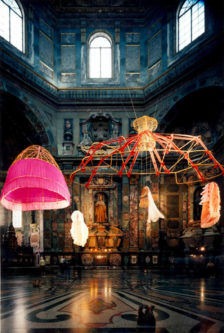 installazione nelle Cappelle Medicee