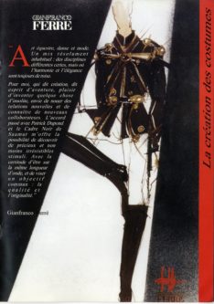 costumi per "Le ballet du cadre noir de Saumur"
